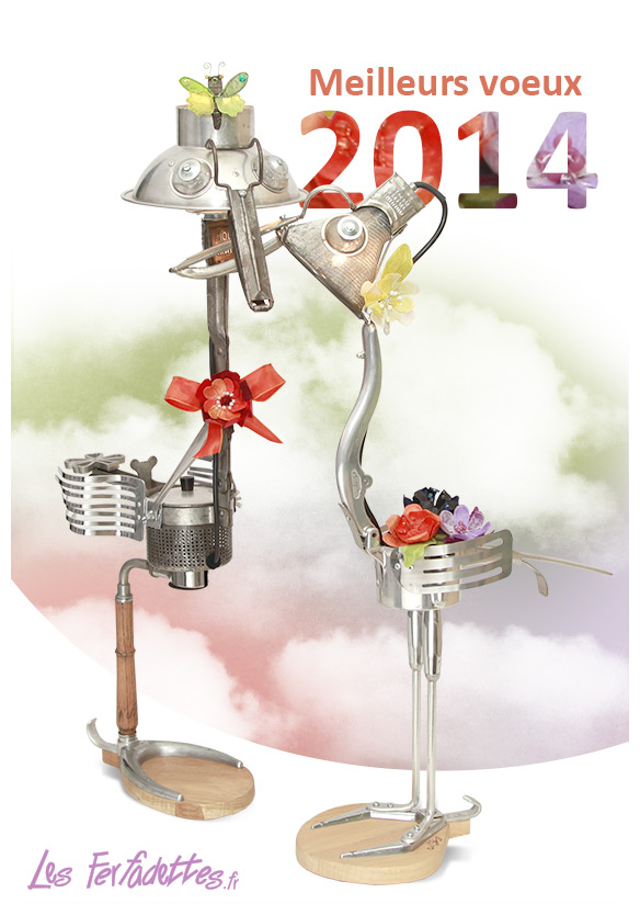 carte de voeux 2013 - lesferfadettes.fr