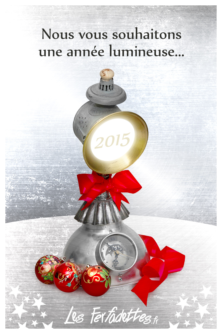 carte de voeux 2015 - lesferfadettes.fr